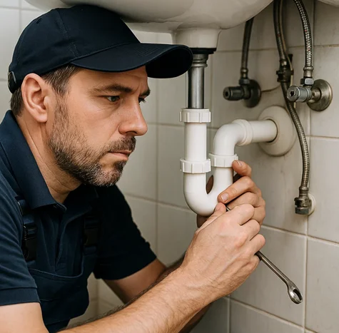 Local plumber Longueville